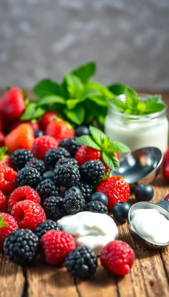 berry smoothie ingredients