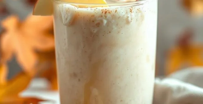 Apple Cinnamon Harvest Smoothie