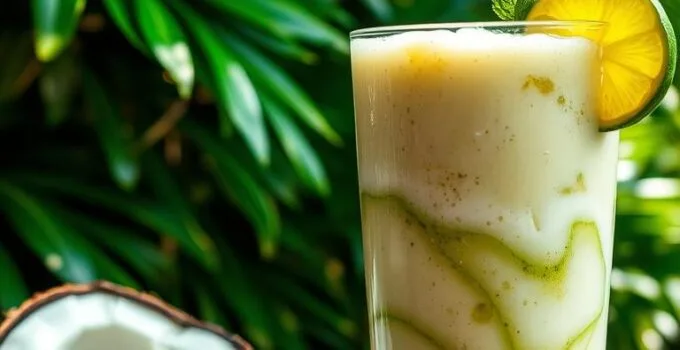 Lime Coconut Hydration Smoothie