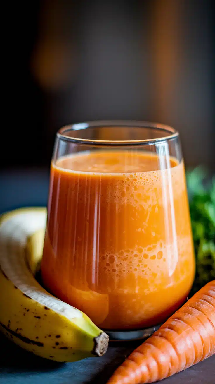 Orange Carrot Electrolyte Smoothie